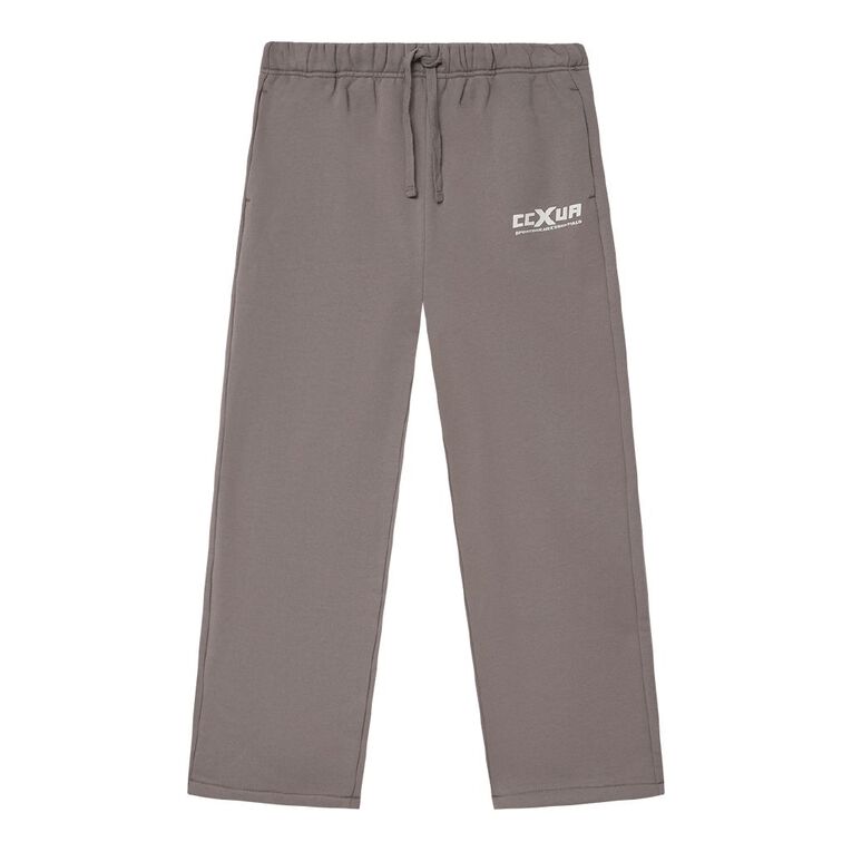 Young Original Urban Academy Heavy Weight Wide Fit Trackpants, Brown Mid, hi-res