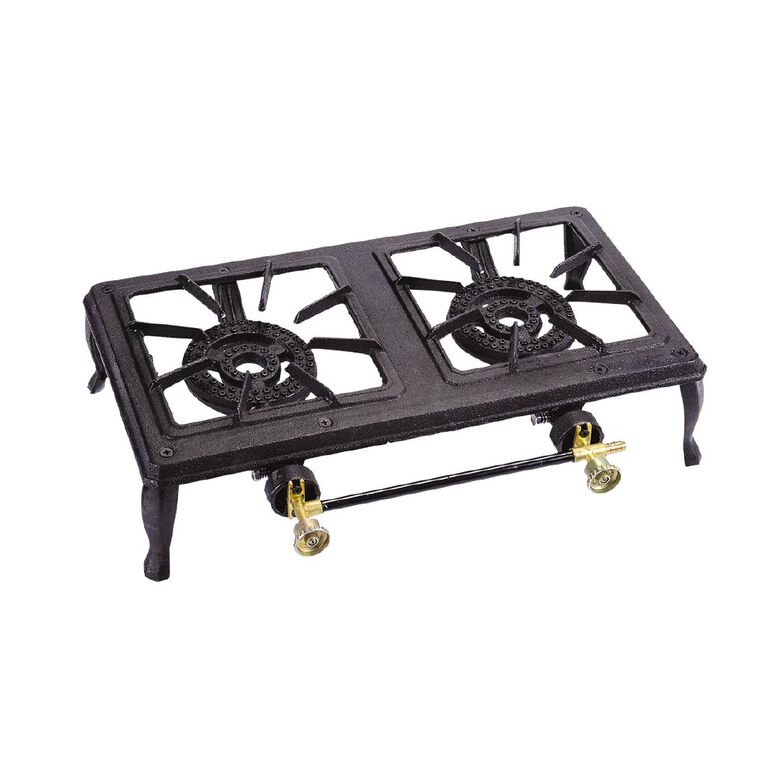 Gascraft Double Country Cooker With Hose and Regulator, , hi-res