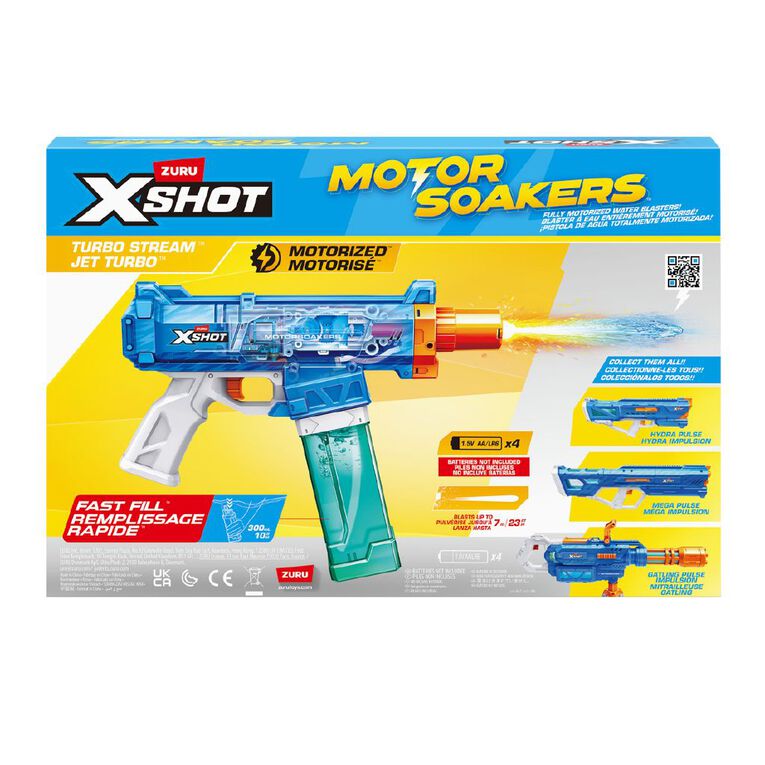 Zuru X-Shot Water Fast Fill Motor Soaker Turbo Stream, , hi-res