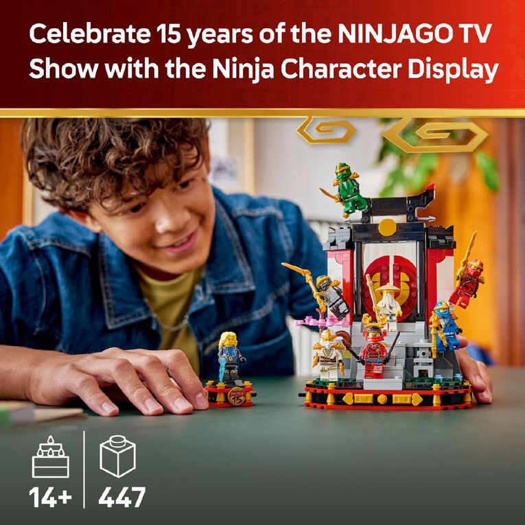 LEGO Ninjago Ninja Character Display 15th Anniversary 71866, , hi-res