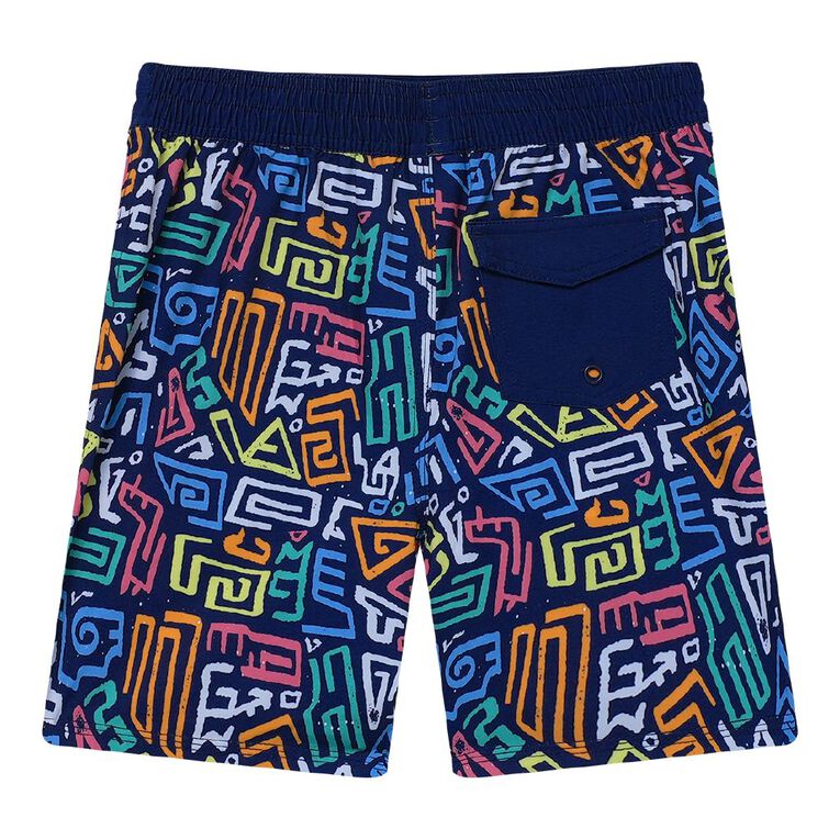 Young Original Stretch Swim Shorts, Yellow Light, hi-res