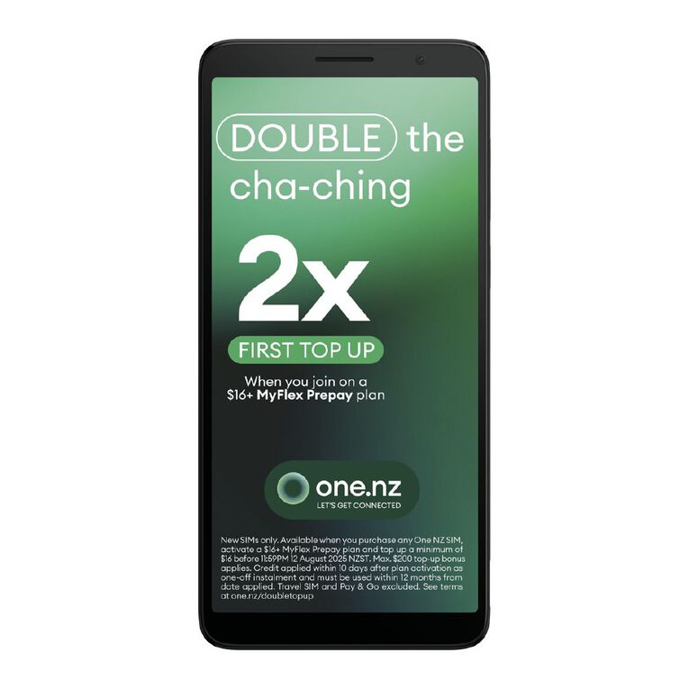 One NZ Smart M25 Locked with One NZ SIM Black, , hi-res