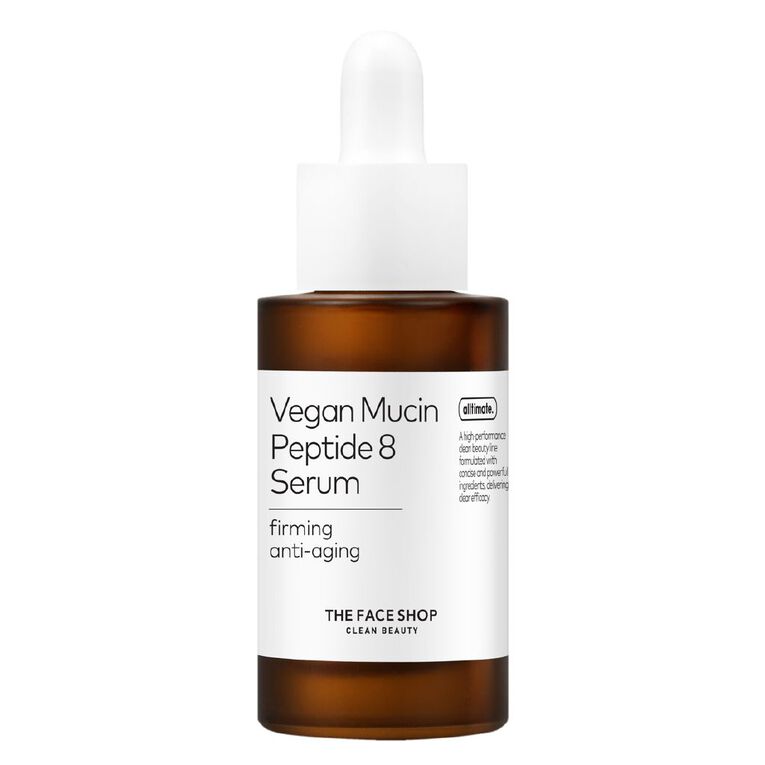 The Face Shop Alltimate Vegan Mucin Peptide 8 Serum K-Beauty 30ml, , hi-res