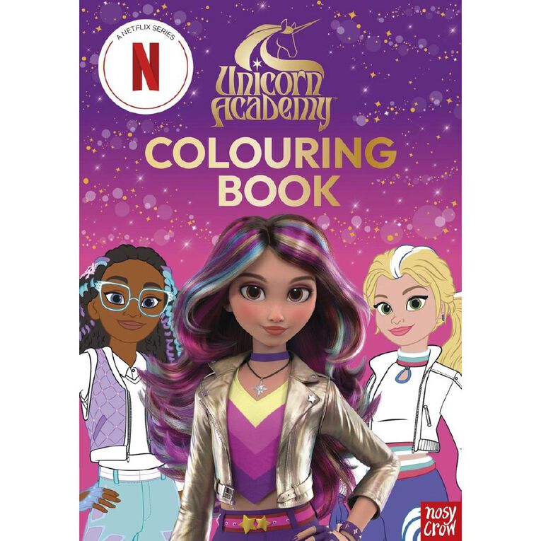 Unicorn Academy: Colouring Book, , hi-res