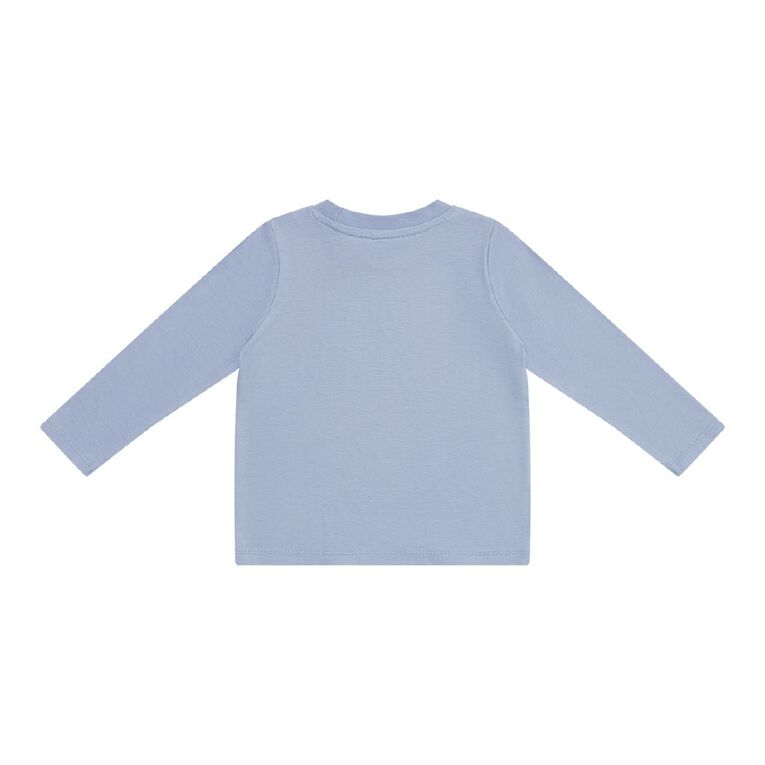 Spider-Man Toddler Long Sleeve Print Tee, Blue Light, hi-res