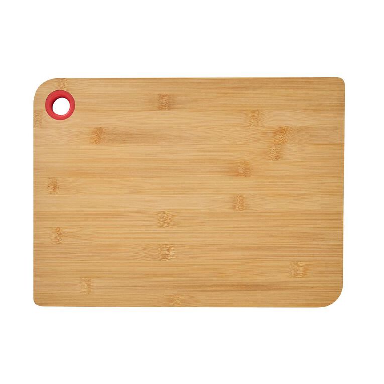 Living & Co Bamboo Chop Board Sil 38 cm, , hi-res