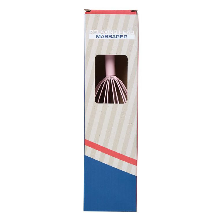 Relaxing Head Massager Pink/Lilac, , hi-res