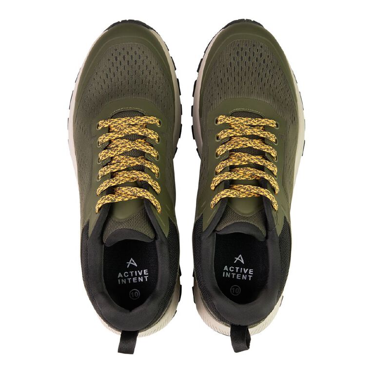 Active Intent Men's River Trainers, Khaki, hi-res