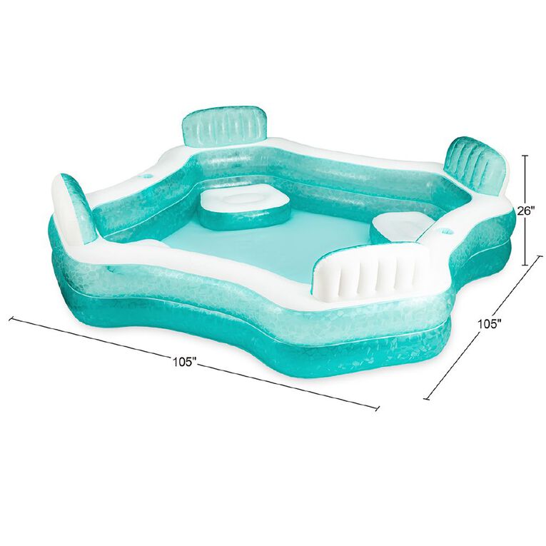 Funsicle Summer Escape Pool Lagoon Blue 8.7 Foot, , hi-res