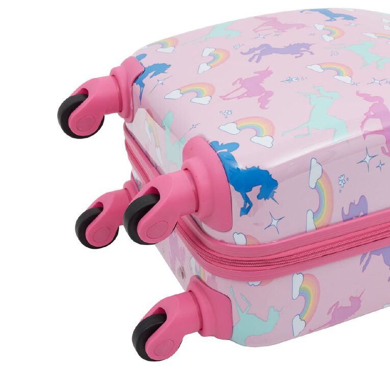 Travelers Club 5 Piece Luggage Set Unicorn Pink, , hi-res