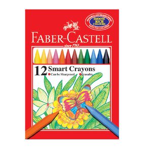 Faber-Castell Erasable Crayons 12 Pack