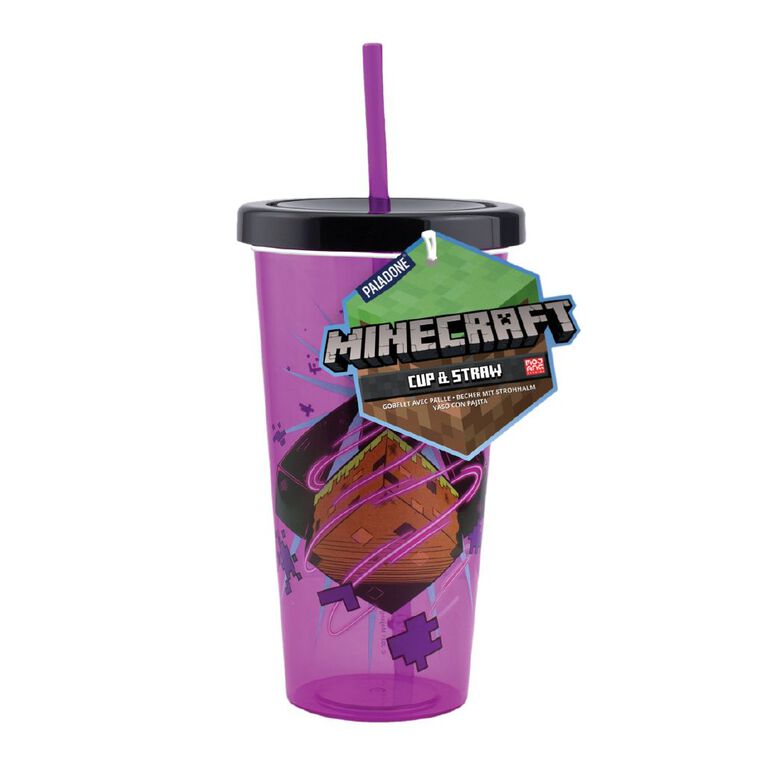 Paladone Minecraft Cup with Straw, , hi-res