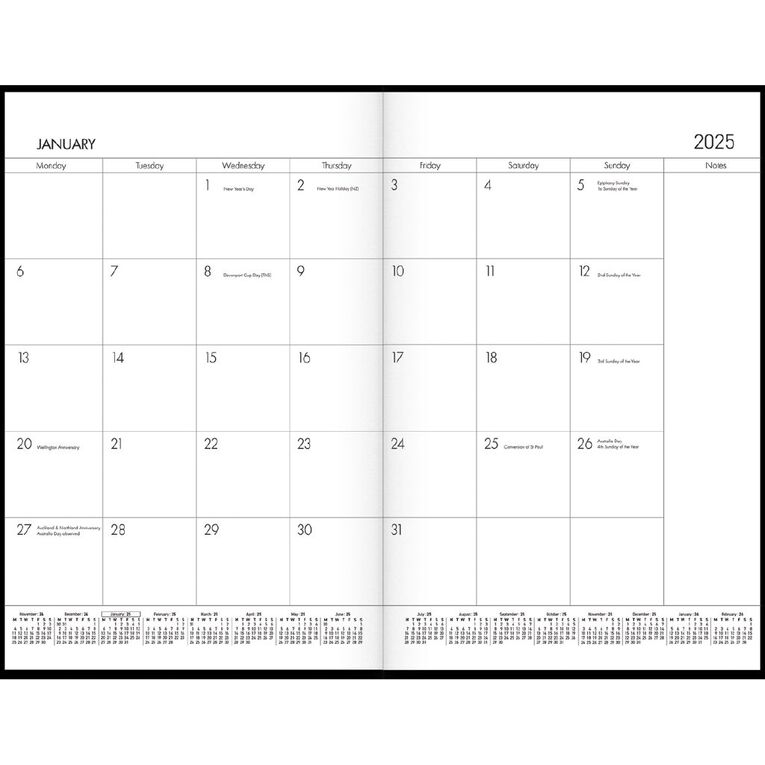 Collins 2027 Monthly Planner Assorted A4, , hi-res
