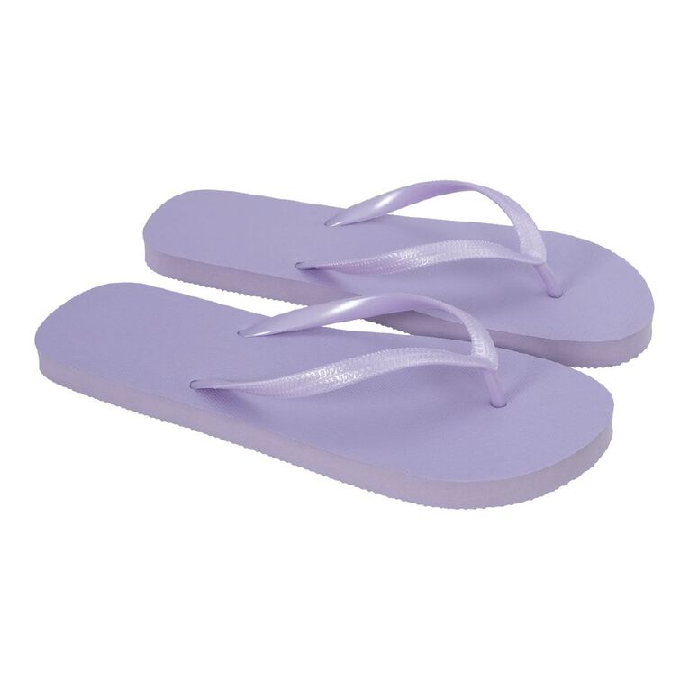 Women's Jandals, Lilac, hi-res