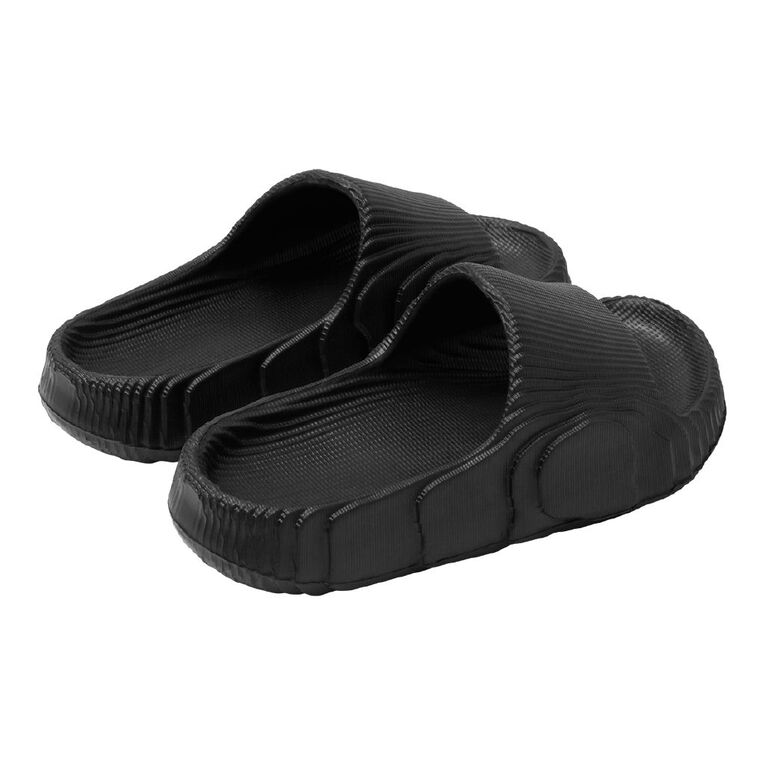 Young Original Senior Kids' Moulded Slides, Black, hi-res