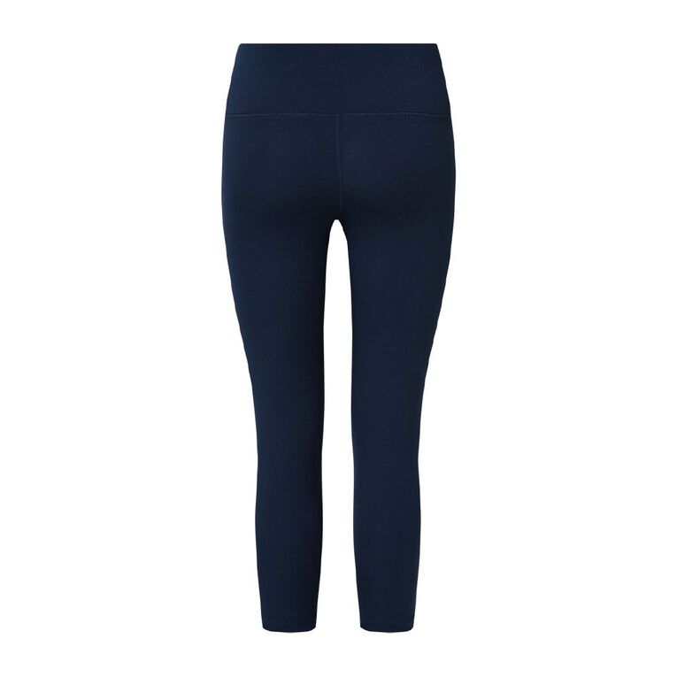 Active Intent Women's Cooldry Core Crop Leggings, Blue Dark, hi-res