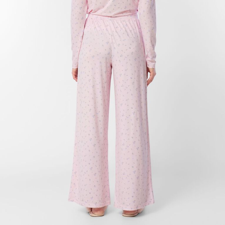 H&H Women's Comfy Pyjama Pants, Pink Light, hi-res