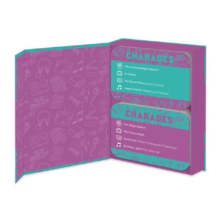 Trivia Cards Charades, , hi-res