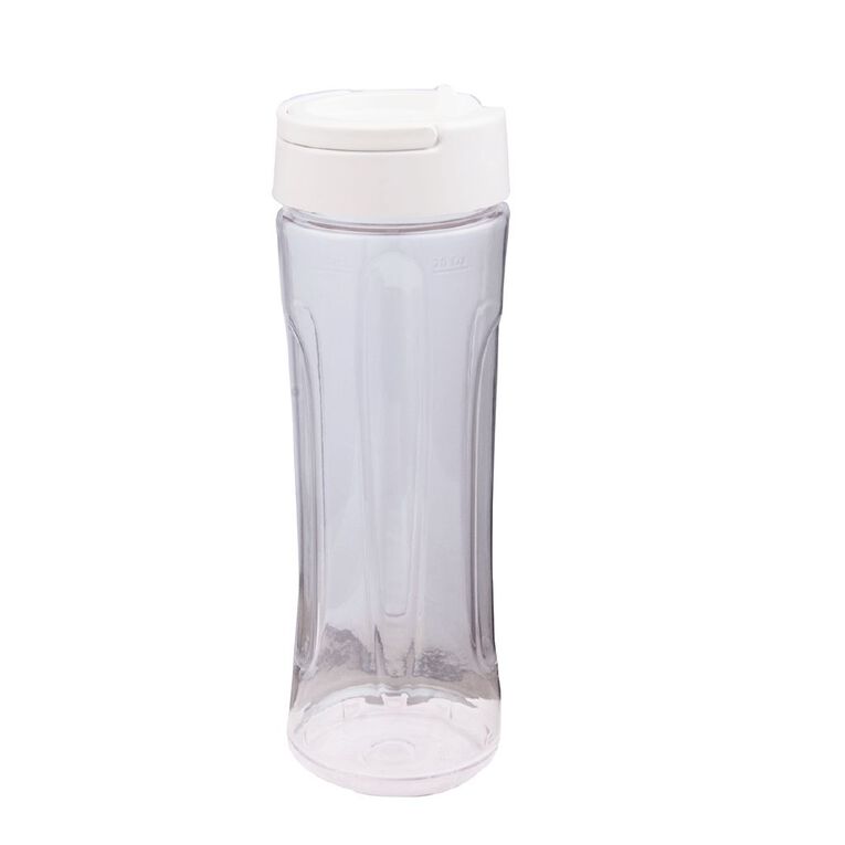 Living & Co Smoothie Maker Bottles 600ml Clear, , hi-res