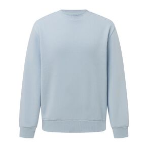 H&H Men's Plain Crew Sweatshirt