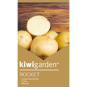 Kiwi Garden Seed Potato Rocket 10 Pack