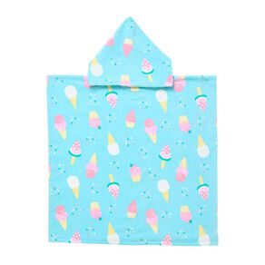 Living & Co Kids Hooded Towel Ice Cream 60cm x 120cm