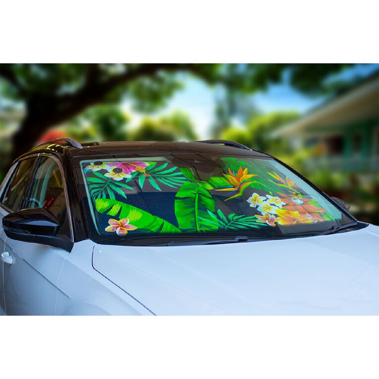 Autoworx Folding Car Tropical Sunshade, , hi-res