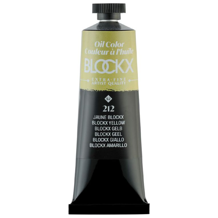 BLOCKX Oil Tube 35ml S2 212  Yellow Yellow, , hi-res