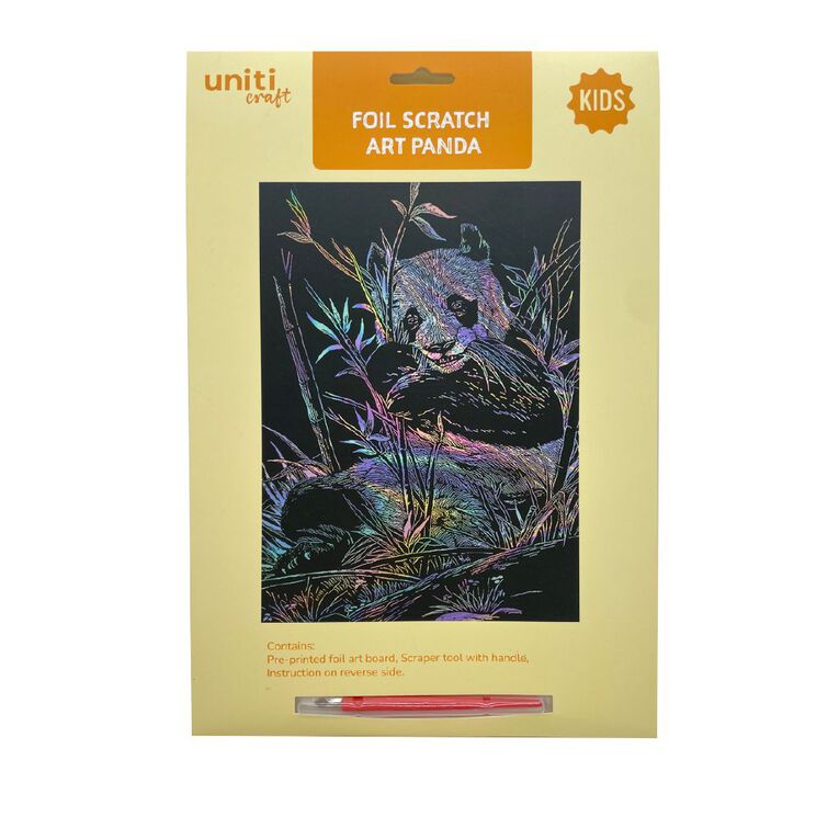 Uniti Foil Art Panda, , hi-res