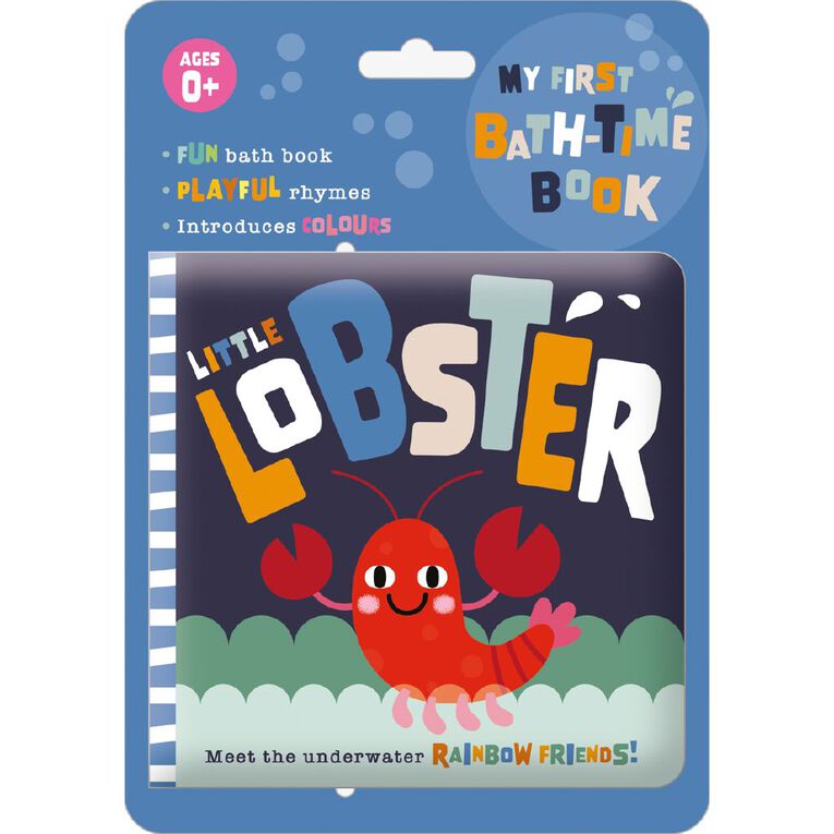 Little Lobster Bath Book, , hi-res