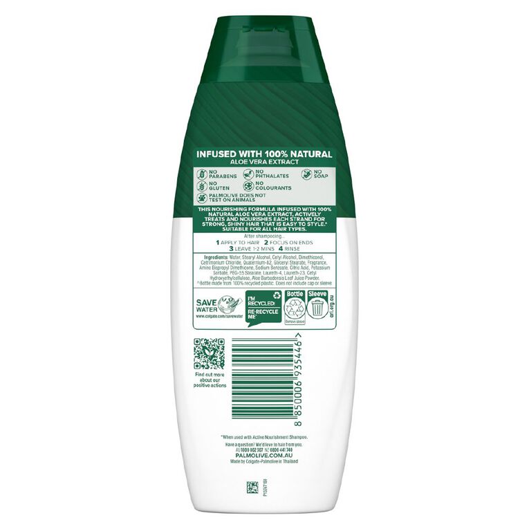 Palmolive Naturals Active Nourishment Conditioner 350ml 350ml, , hi-res