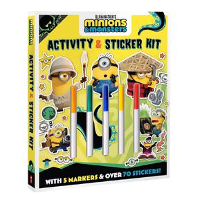 Minions And Monsters: Activity And Sticker Kit