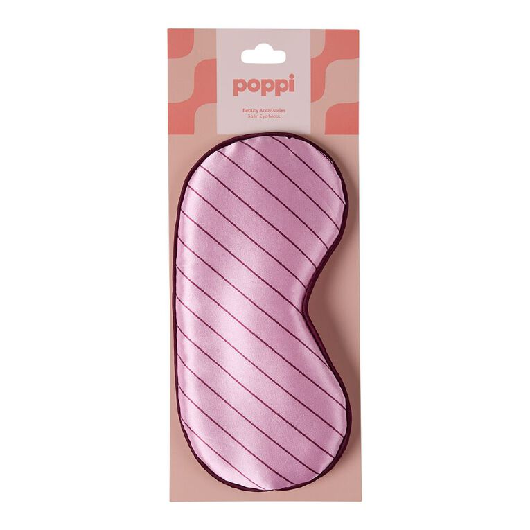 Poppi Eye Mask Burgundy, , hi-res