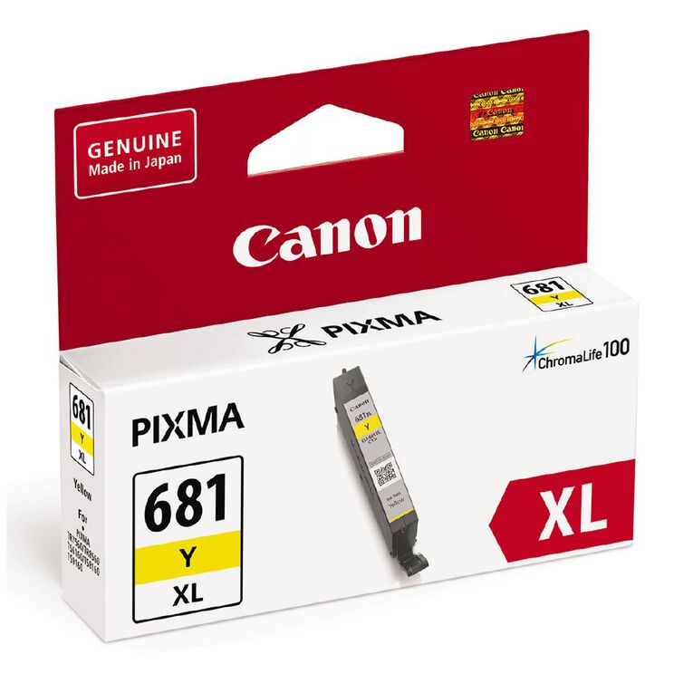 Canon CLI-681XL Ink Yellow (500 Pages), , hi-res