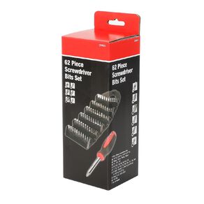 Screwdriver Bit Set 62 Piece