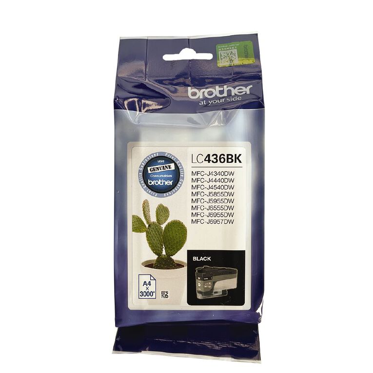 Brother Ink LC436BK Black (3000 Pages), , hi-res