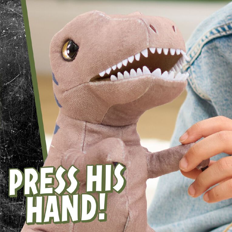 Jurassic World Roarin T-Rex Plush, , hi-res