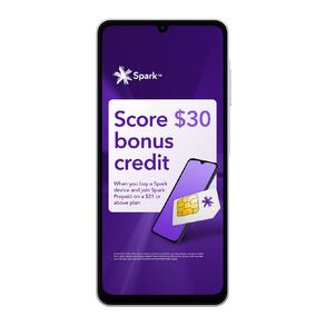 Samsung Galaxy A06 5G with Spark and Skinny Sim Light Grey