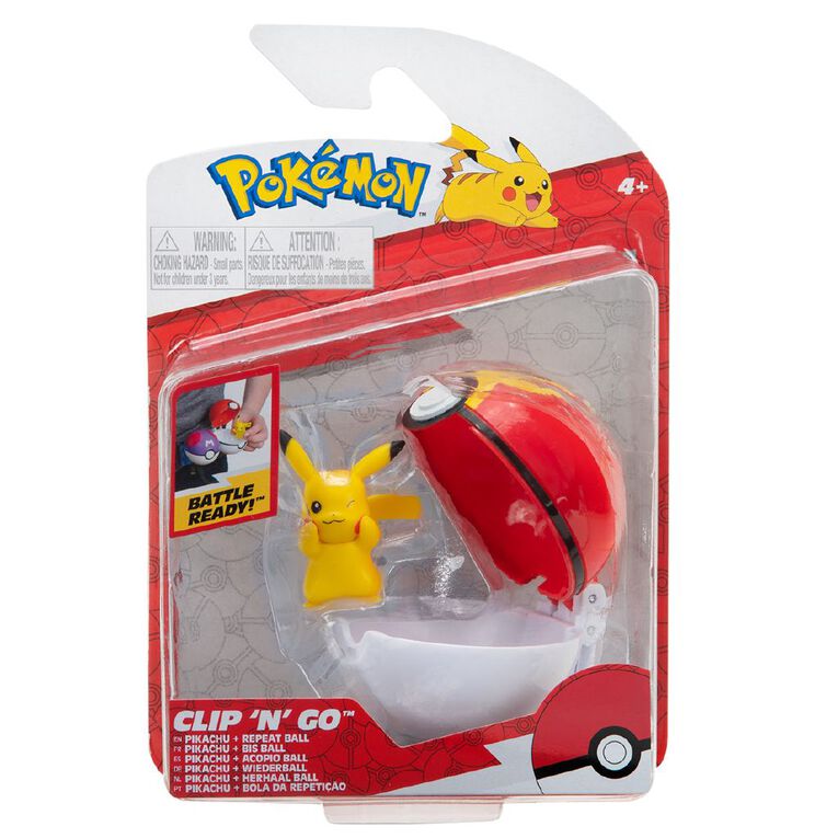 Pokemon Clip n Go Ball Assorted, , hi-res