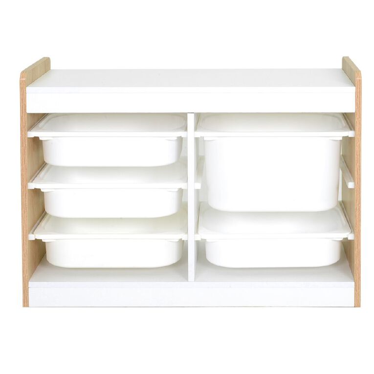 Living & Co Luca Kids' Tub Storage Unit, , hi-res