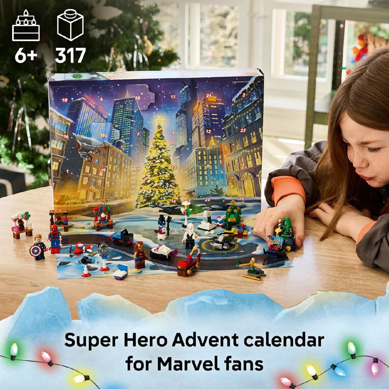 LEGO Super Heroes Advent Calendar 2026 76340, , hi-res