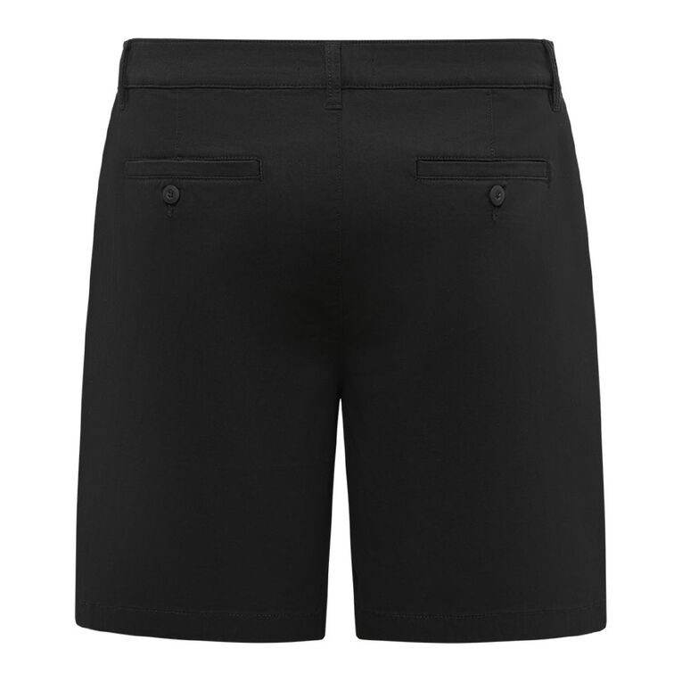 H&H Men's Chino Shorts, Black, hi-res