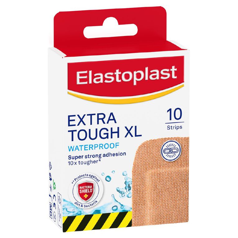 Elastoplast Heavy Fabric Extra Large Strips 10 Pack, , hi-res