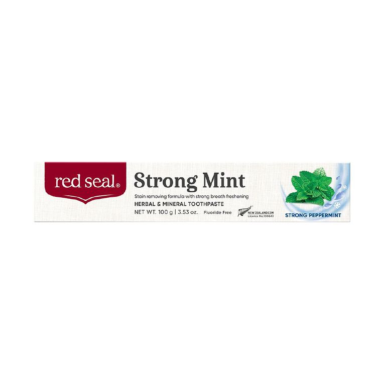 Red Seal Strong Mint Toothpaste 100g, , hi-res