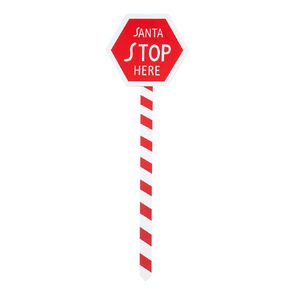 Wonderland Novelty Christmas Garden Stake Assorted