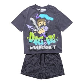Minecraft Boys' Tee and Short Pyjama Set