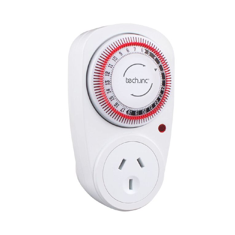 Tech.Inc 24 Hour Mechanical Timer, , hi-res