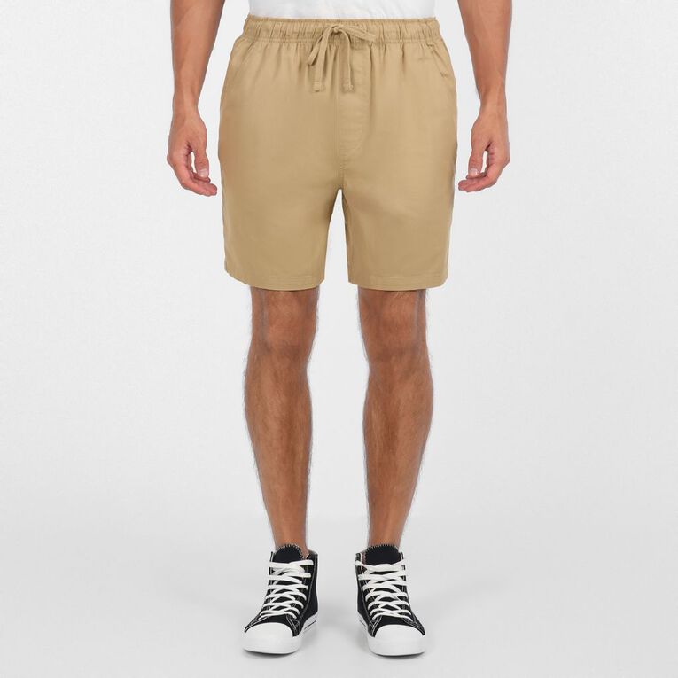 H&H Men's Woven Shorts, Brown Light, hi-res