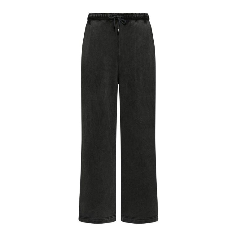 Garage Men's Straight Leg Trackpants Acid, Black, hi-res