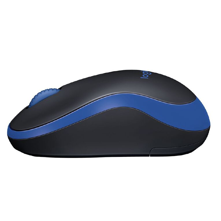 Logitech M185 Wireless Mouse Blue Mid, , hi-res